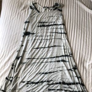 Tie Dye Dress Beach Cover Up